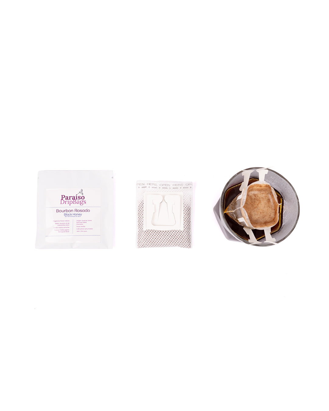 Drip Bags Bourbon Rosado – Café Exótico Portátil