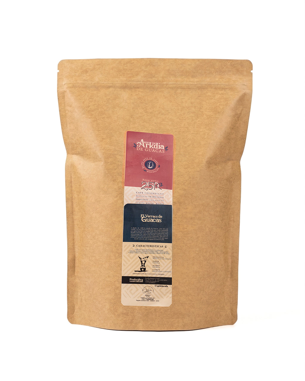 Café Arkdia Tradicional Lavado 2.5kg
