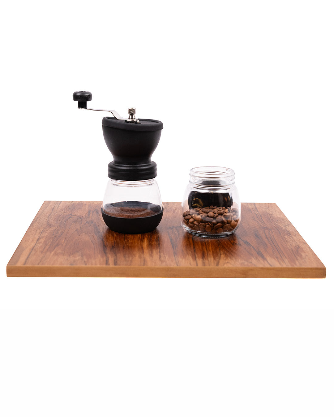 Molino de Café Manual Doble Recipiente – Barra en Casa